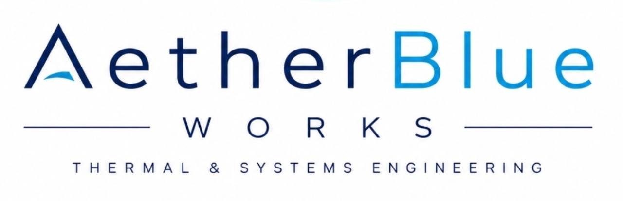 AetherBlue Works wordmark