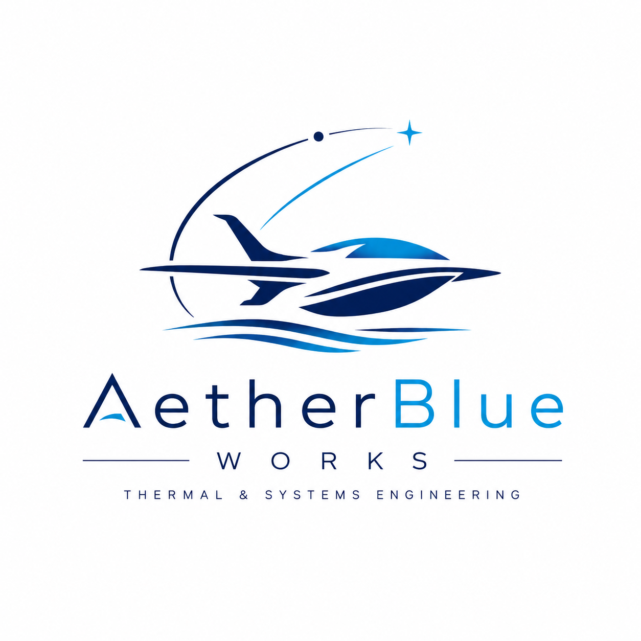 AetherBlue Works logo